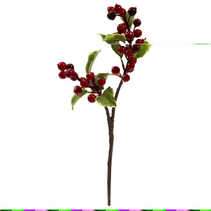 16" Holly Berry Artificial Flower (Set of 6) 16 Bed Bath & Beyond 36911828